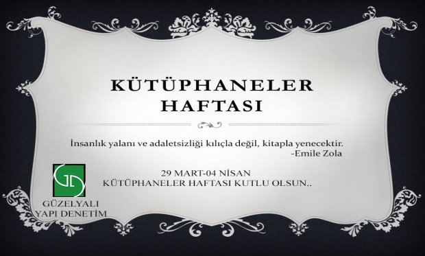 KÜTÜPHANELER HAFTASI